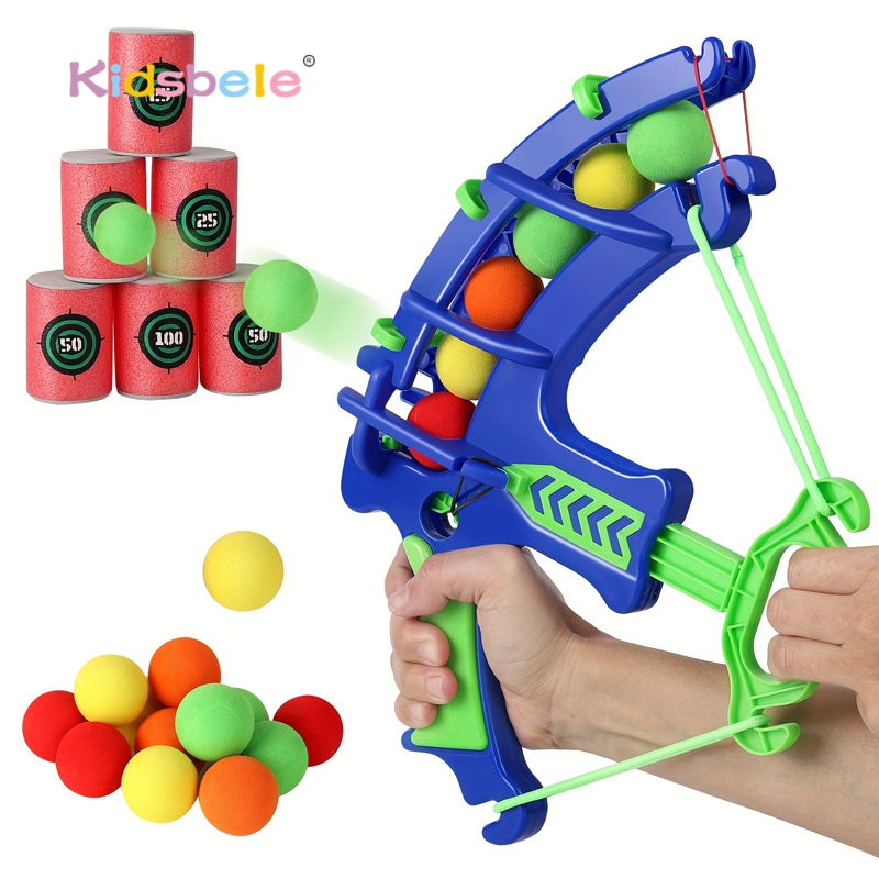 Kids Outdoor Gear - Foam Ball Shooting Toy Bow –