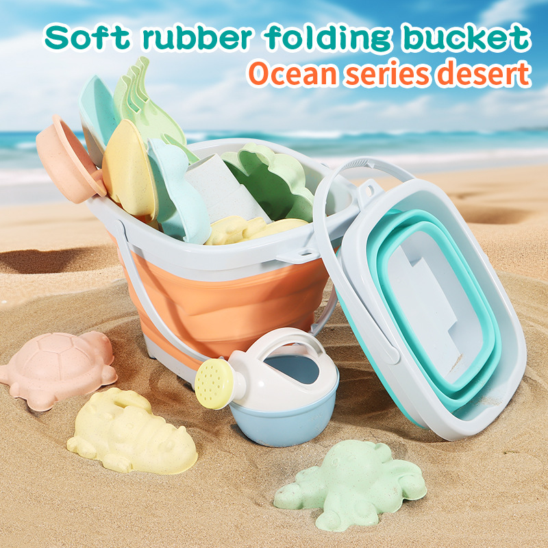 Kids Outdoor Water Play - Beach Sand Play Water Set Folding
