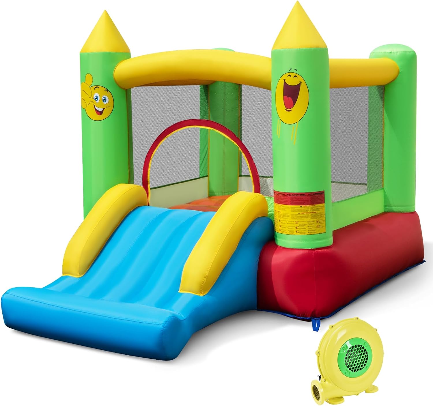 Kids Outdoor Gifts - Indoor Outdoor Inflatable Bouncy Castle for