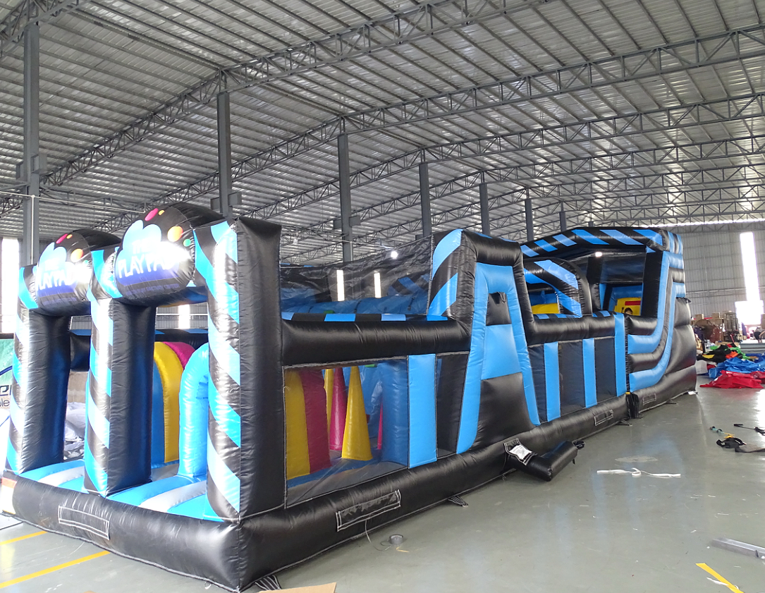 Kids Outdoor Obstacle Course Equipment - Fashionable Design Outdoor Colorful Obstacle Course