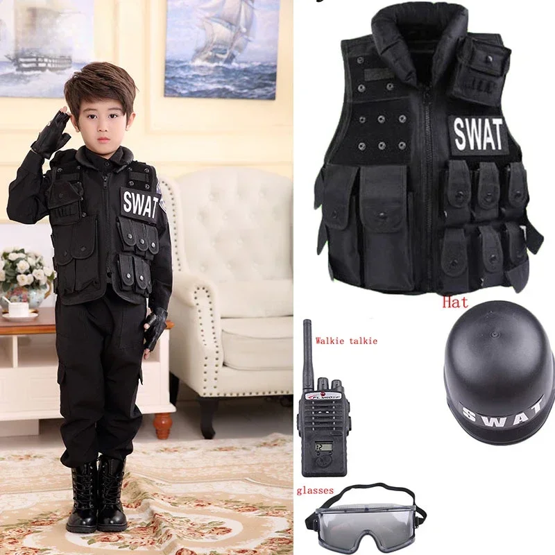 Kids Outdoor Gear - 2026 Halloween Children Hunting Military Tactical