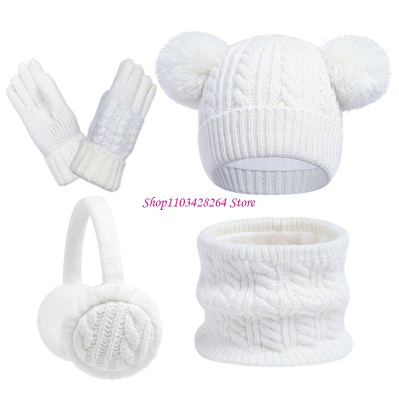 Boy Girls Winter Hat Scarf Glo - مراجعة Kids Outdoor Gear وسعره