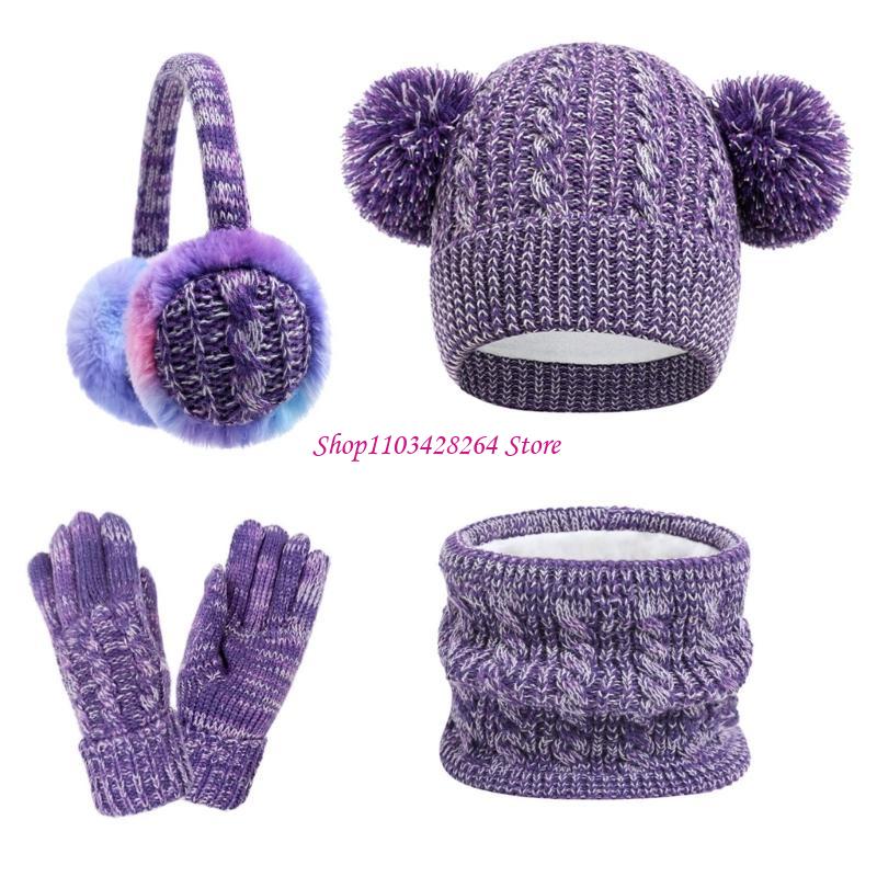 Boy Girls Winter Hat Scarf Glo - مراجعة Kids Outdoor Gear وسعره