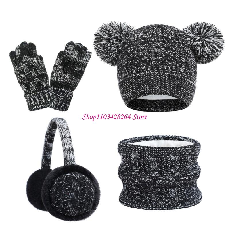 Boy Girls Winter Hat Scarf Glo - مراجعة Kids Outdoor Gear وسعره