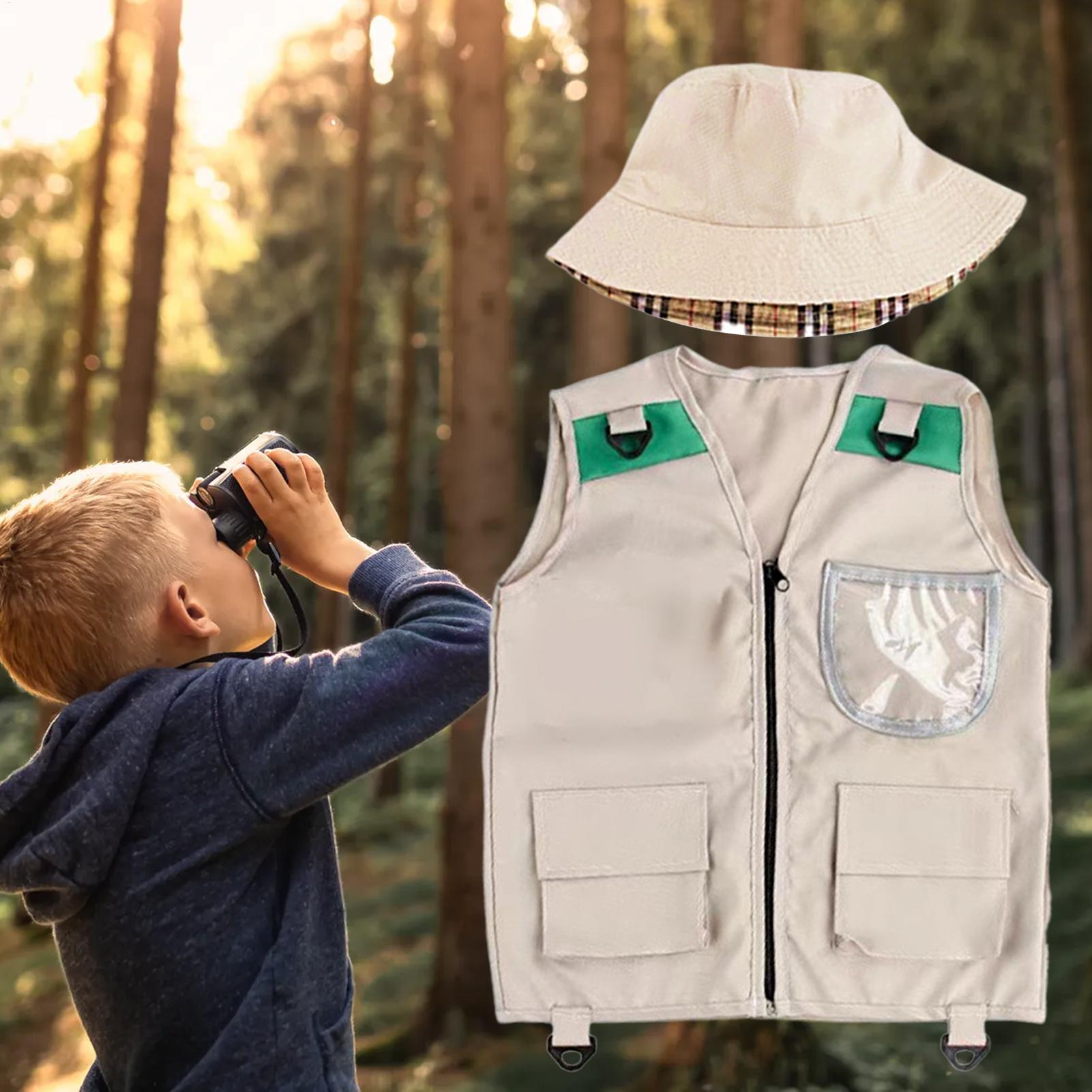 Fishing Vest Kids Camping Outf - مراجعة Kids Outdoor Zoo وسعره