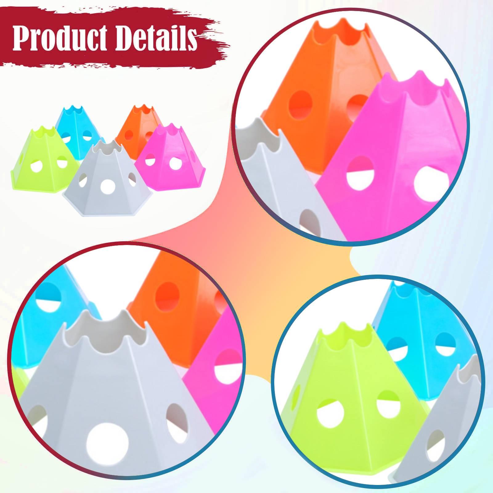 5x Soccer Cones for Training w - مراجعة Kids Outdoor Obstacle Course Equipment وسعره