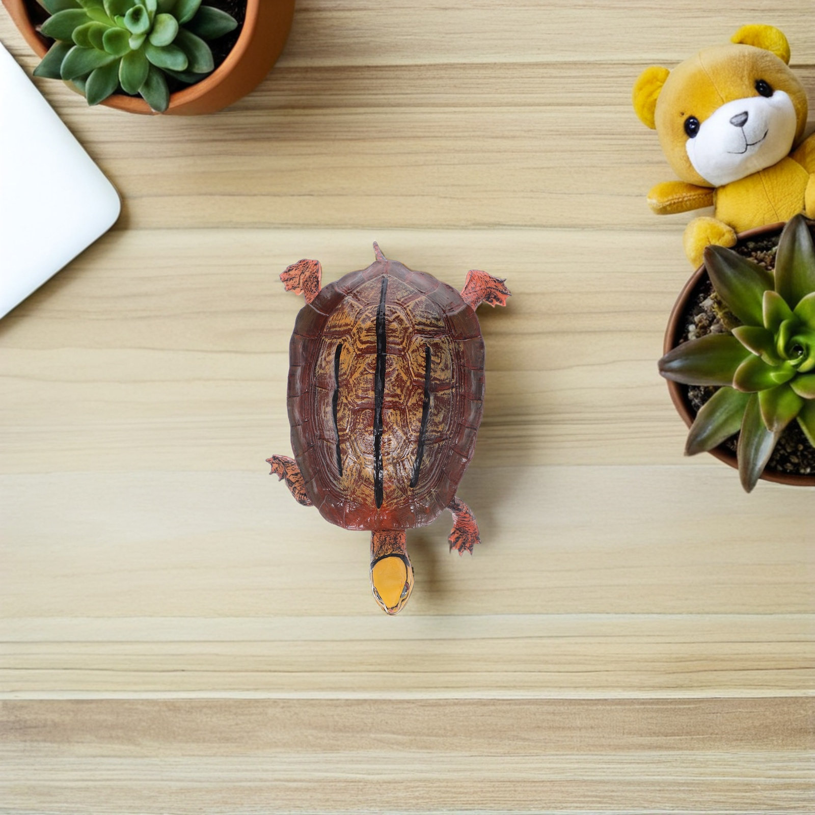 Realistic Plastic Turtle Figur - مراجعة Kids Outdoor Zoo وسعره