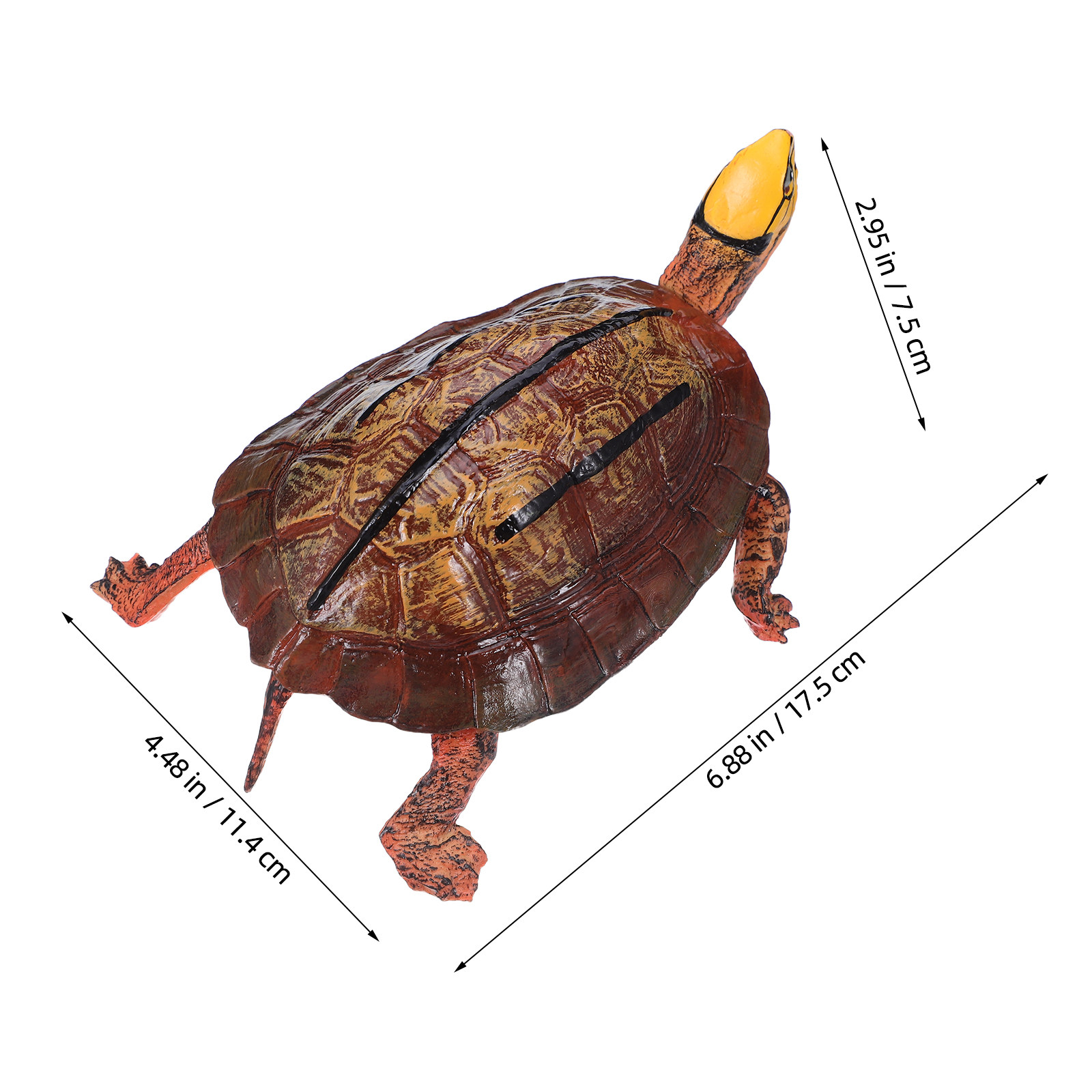 Realistic Plastic Turtle Figur - مراجعة Kids Outdoor Zoo وسعره