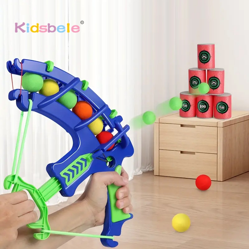 Foam Ball Shooting Toy Bow – S - مراجعة Kids Outdoor Gear وسعره