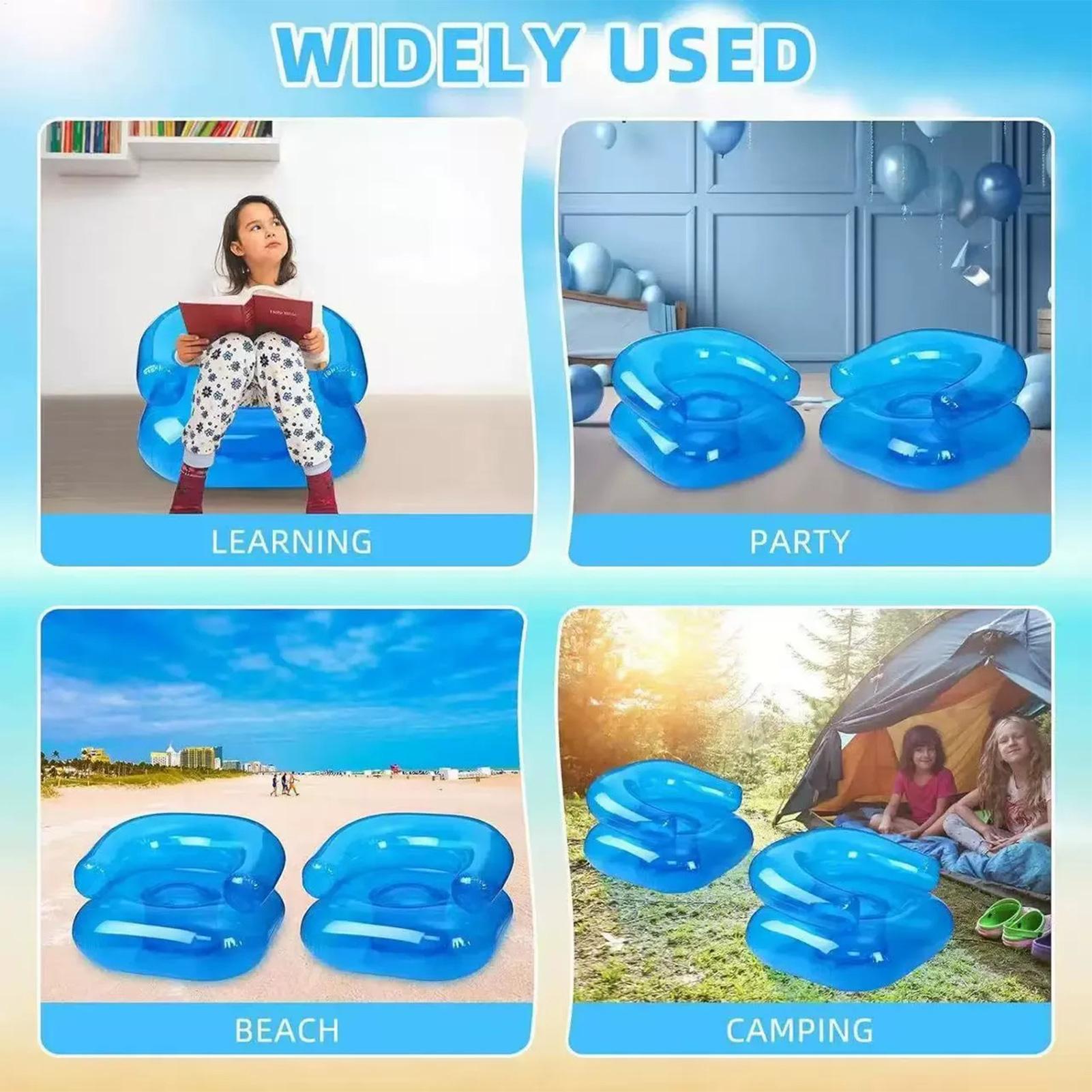 Kids Inflatable Chair Portable - مراجعة Kids Outdoor Bean Bag Chair وسعره