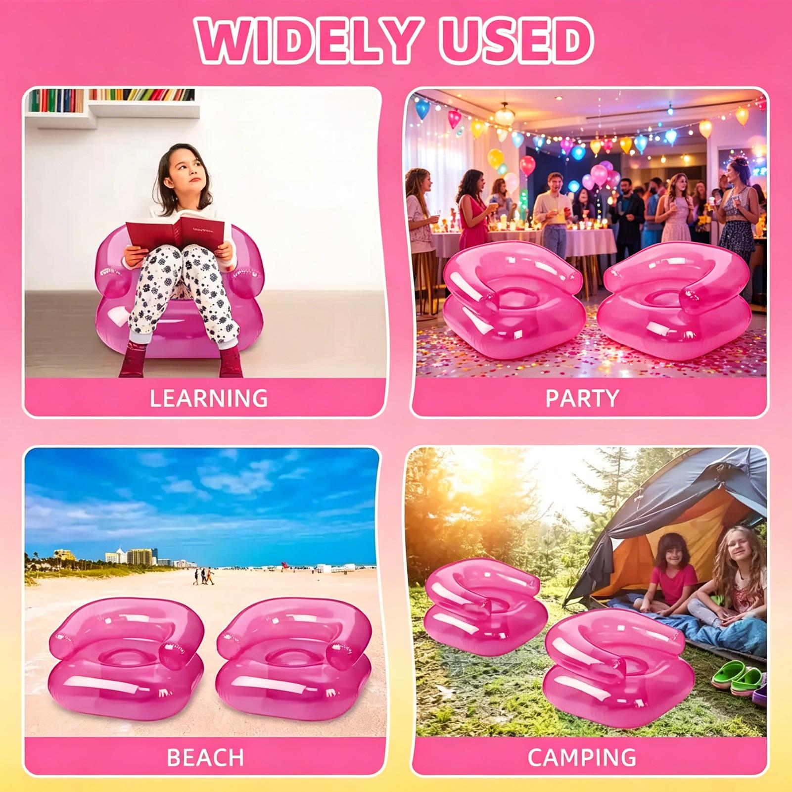 Kids Inflatable Chair Portable - مراجعة Kids Outdoor Bean Bag Chair وسعره