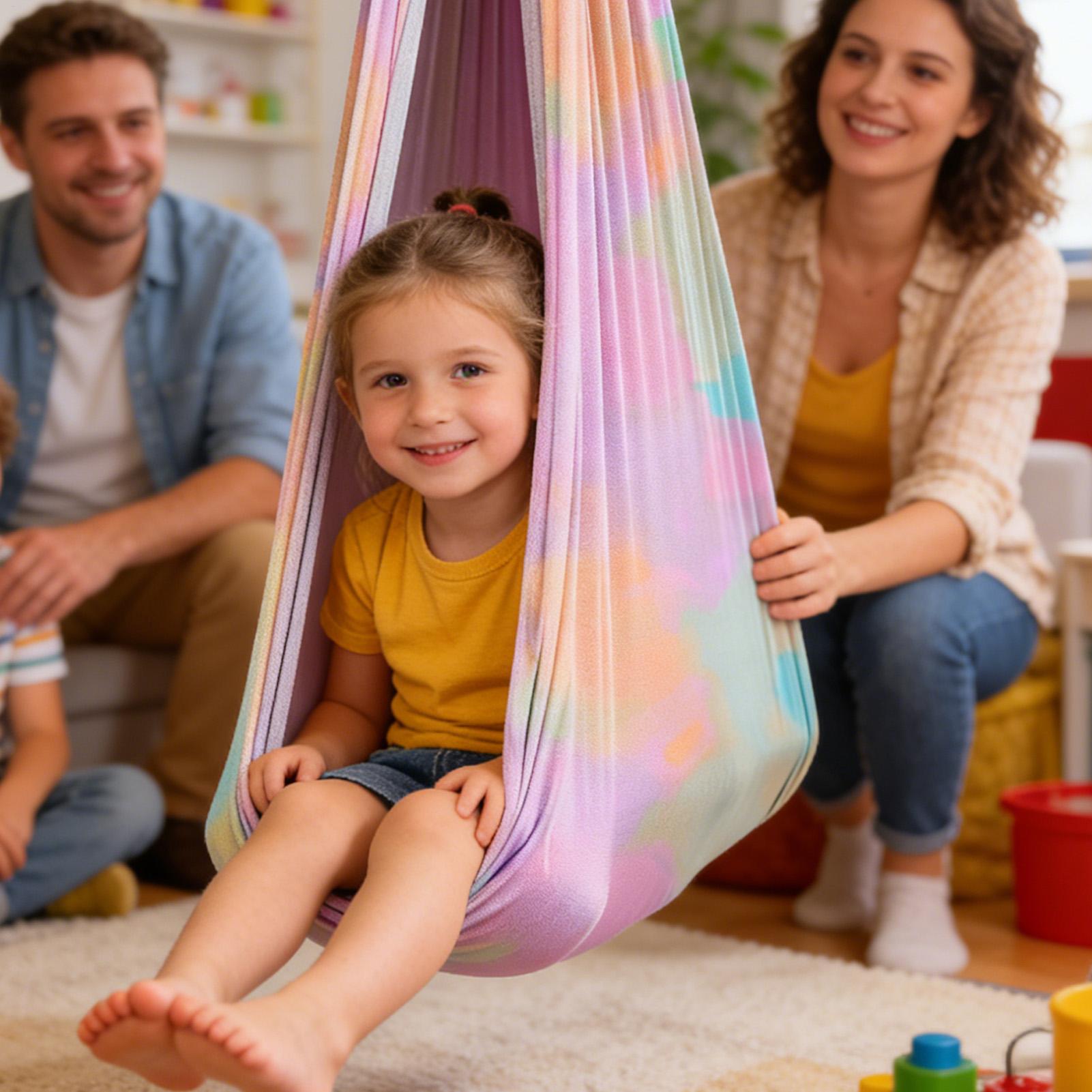 Kids Swing Strong Load-Bearing - مراجعة Kids Outdoor Hammock Swing وسعره