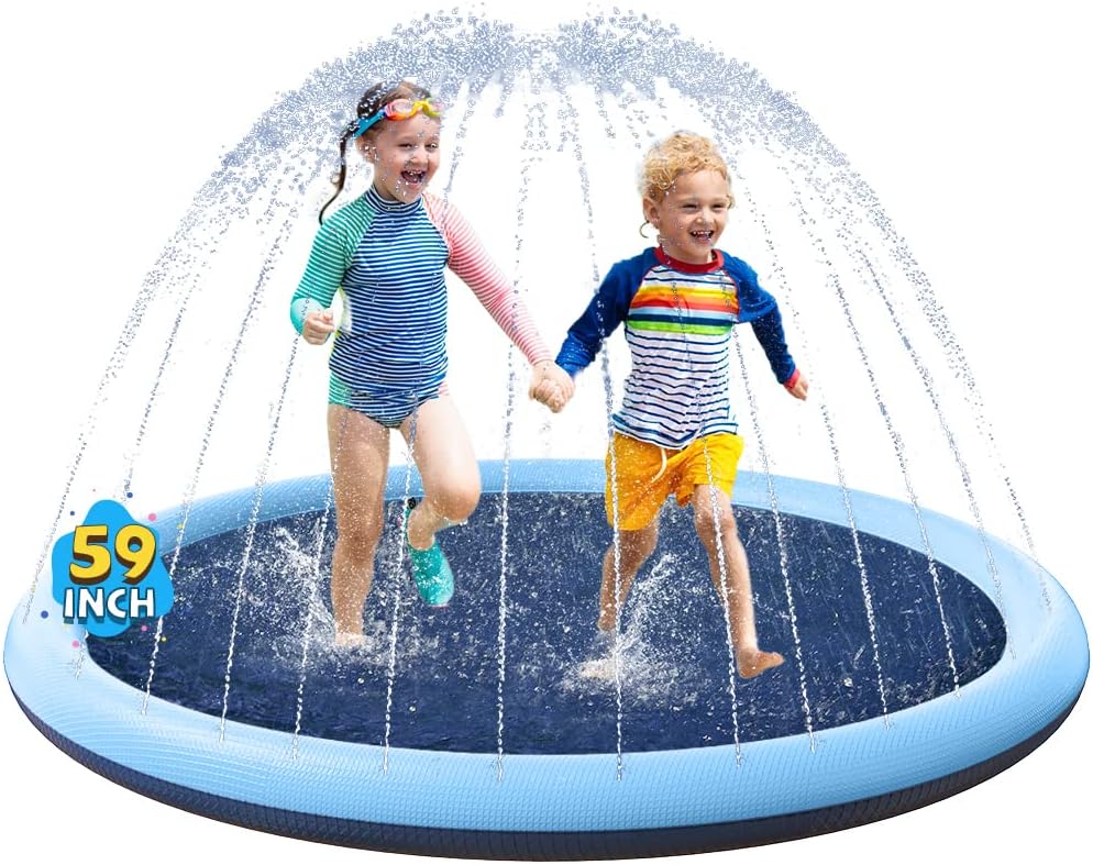 Non-Slip Splash Pad for Kids a - مراجعة Kids Outdoor Play وسعره