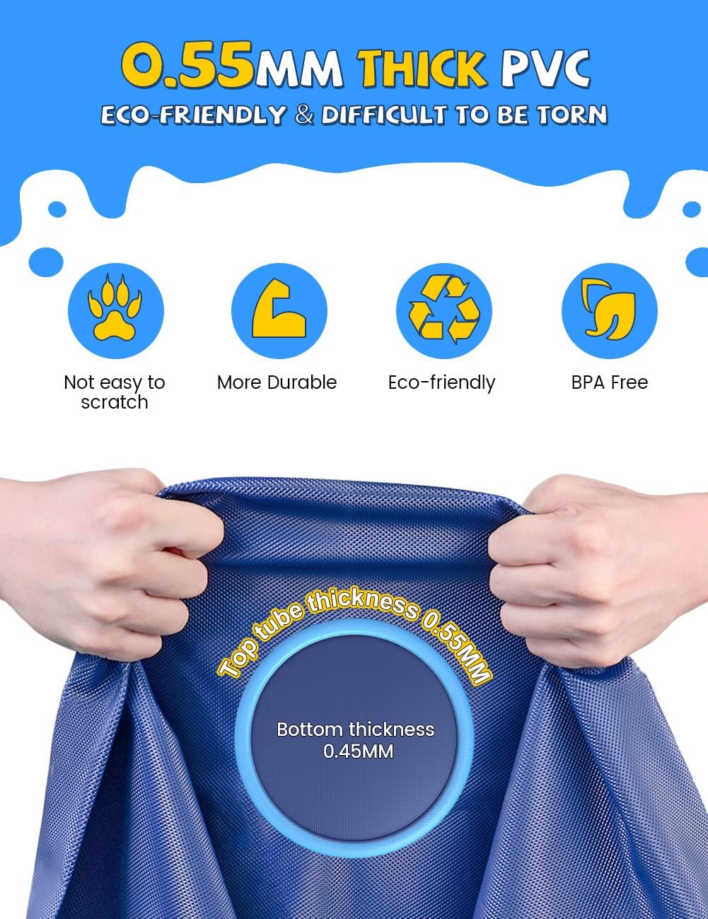 Non-Slip Splash Pad for Kids a - مراجعة Kids Outdoor Play وسعره