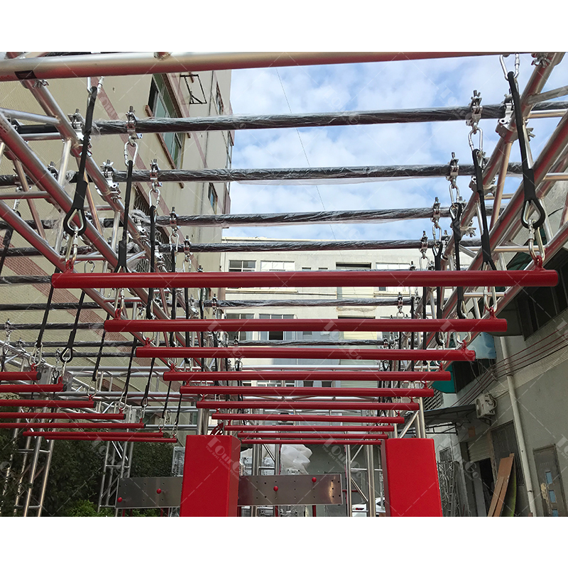 Outdoor Playground Ninja Warri - مراجعة Kids Outdoor Obstacle Course Equipment وسعره