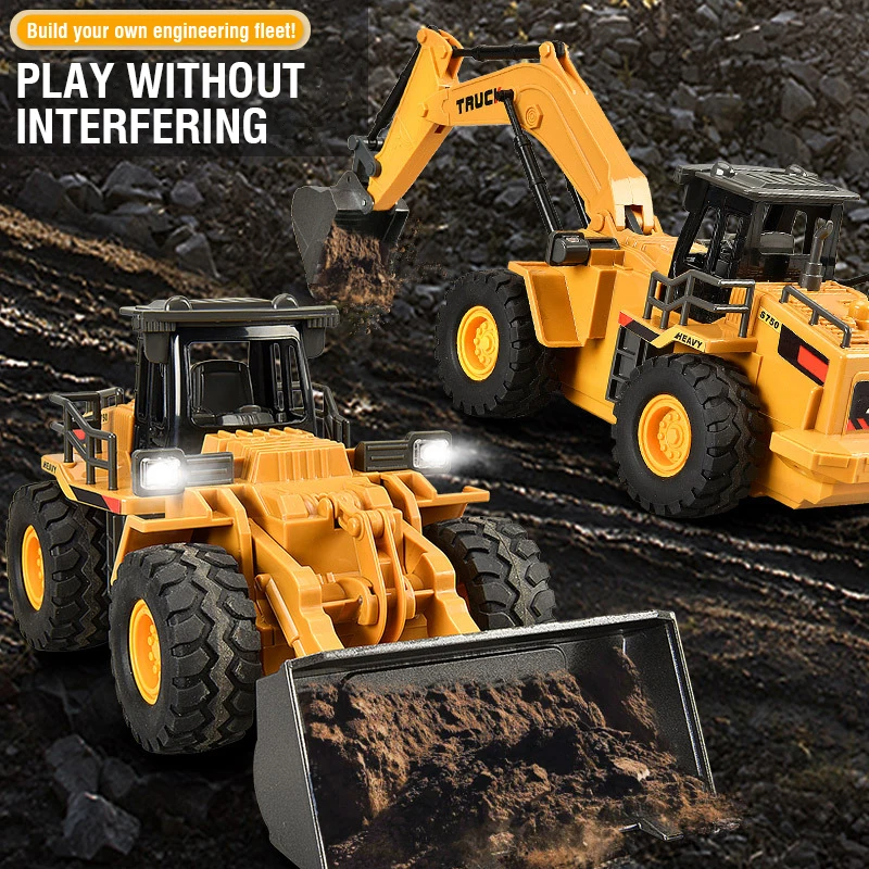 2.4G Alloy Remote Control Exca - مراجعة Kids Outdoor Vehicles وسعره
