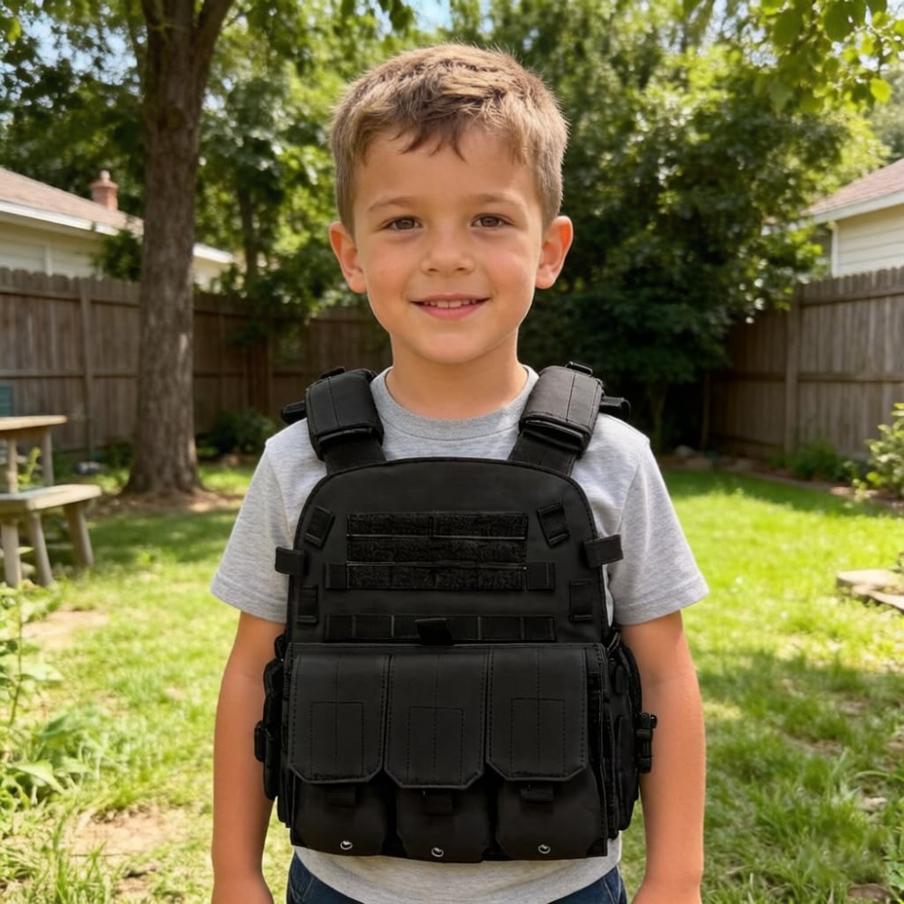 Children Airsoft Paintball Ves - مراجعة Kids Outdoor Gear وسعره