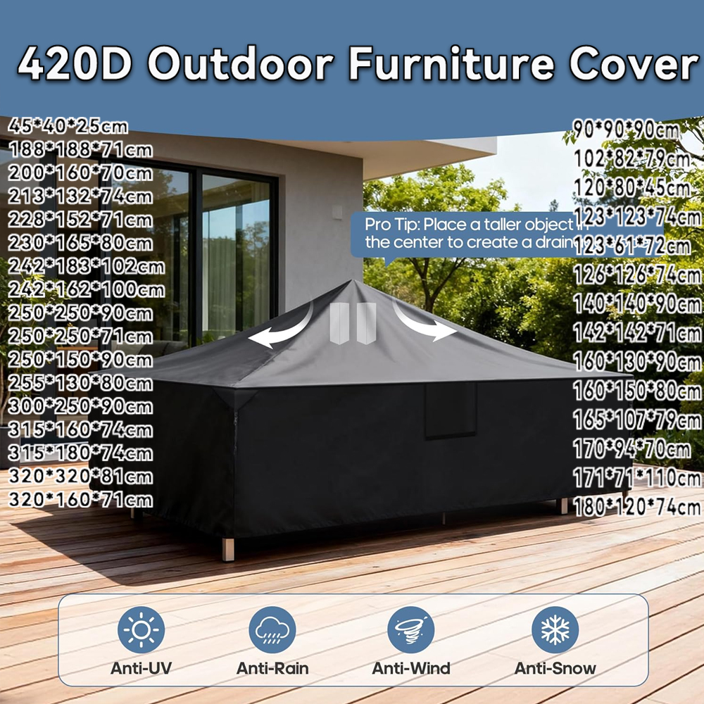 420D Rectangle Patio Furniture - مراجعة Kids Outdoor Dining Table وسعره