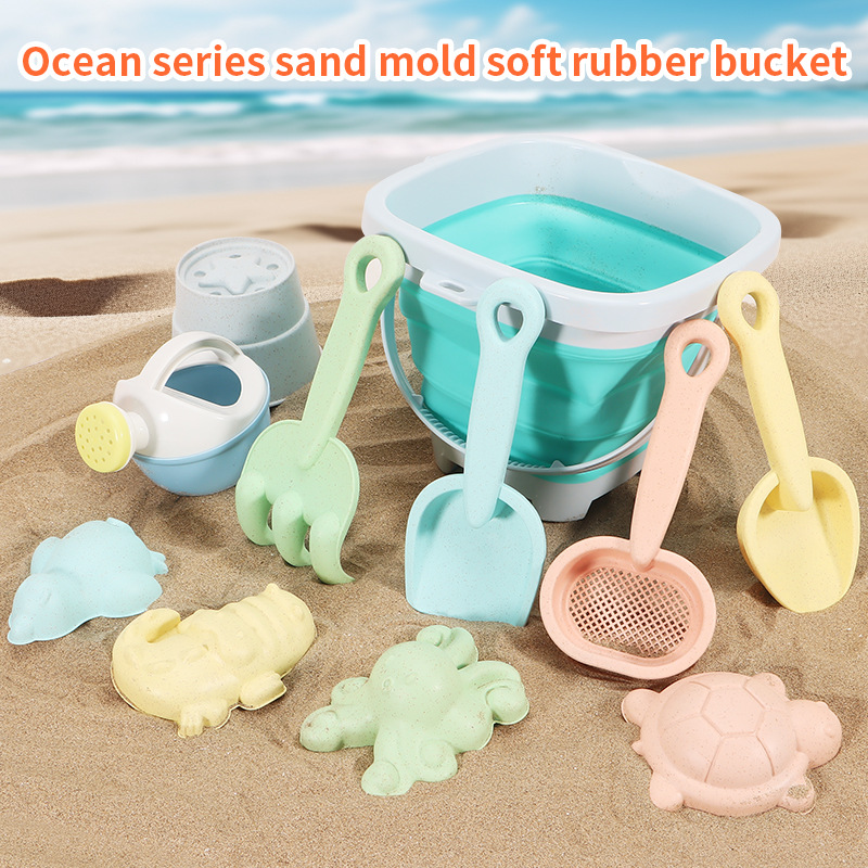 Beach Sand Play Water Set Fold - مراجعة Kids Outdoor Water Play وسعره