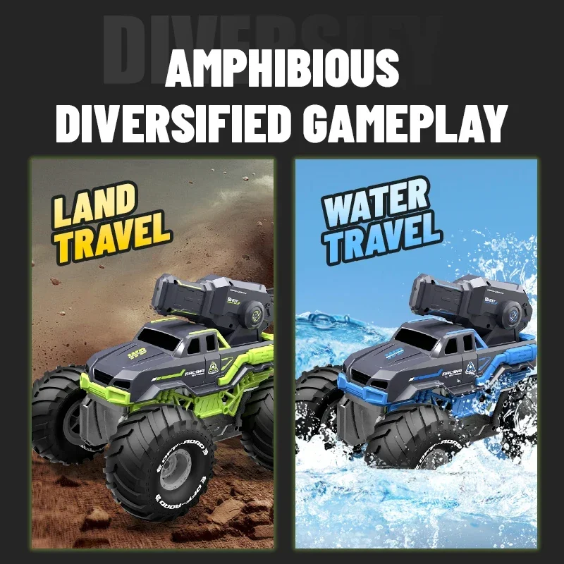 Amphibious Rc Car 2 Control Mo - مراجعة Kids Outdoor Vehicles وسعره