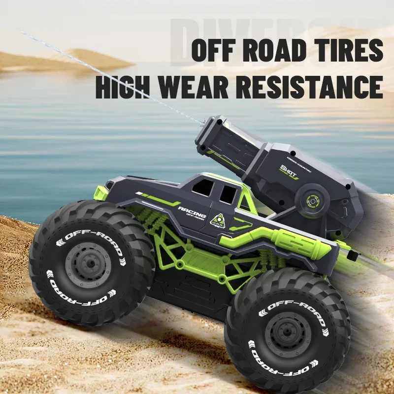Amphibious Rc Car 2 Control Mo - مراجعة Kids Outdoor Vehicles وسعره