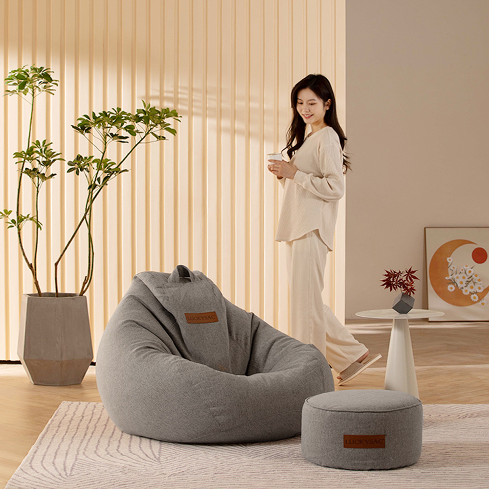 Custom Luckysac Multi-purpose  - مراجعة Kids Outdoor Bean Bag Chair وسعره