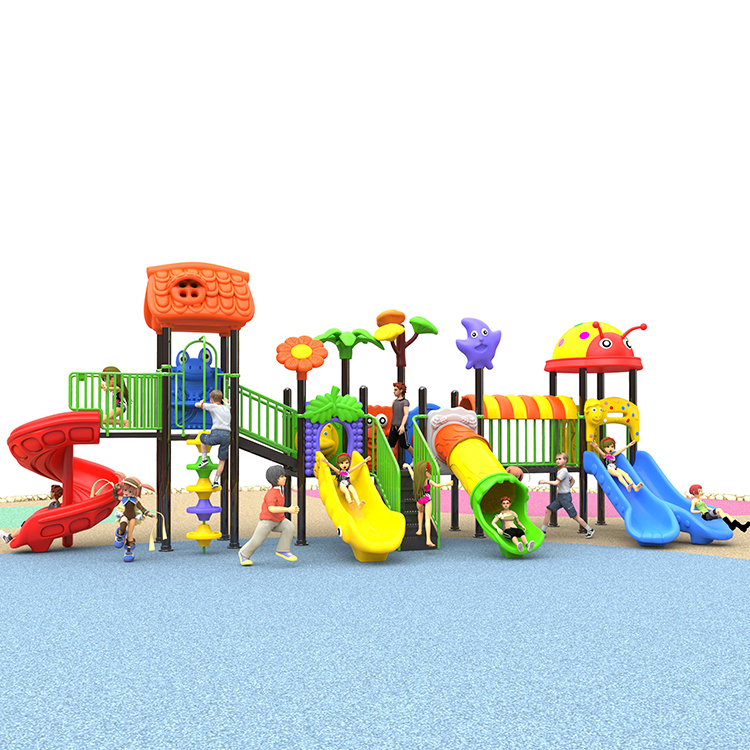 Outdoor Colorful Plastic Slide - مراجعة Kids Outdoor Adventure Park وسعره