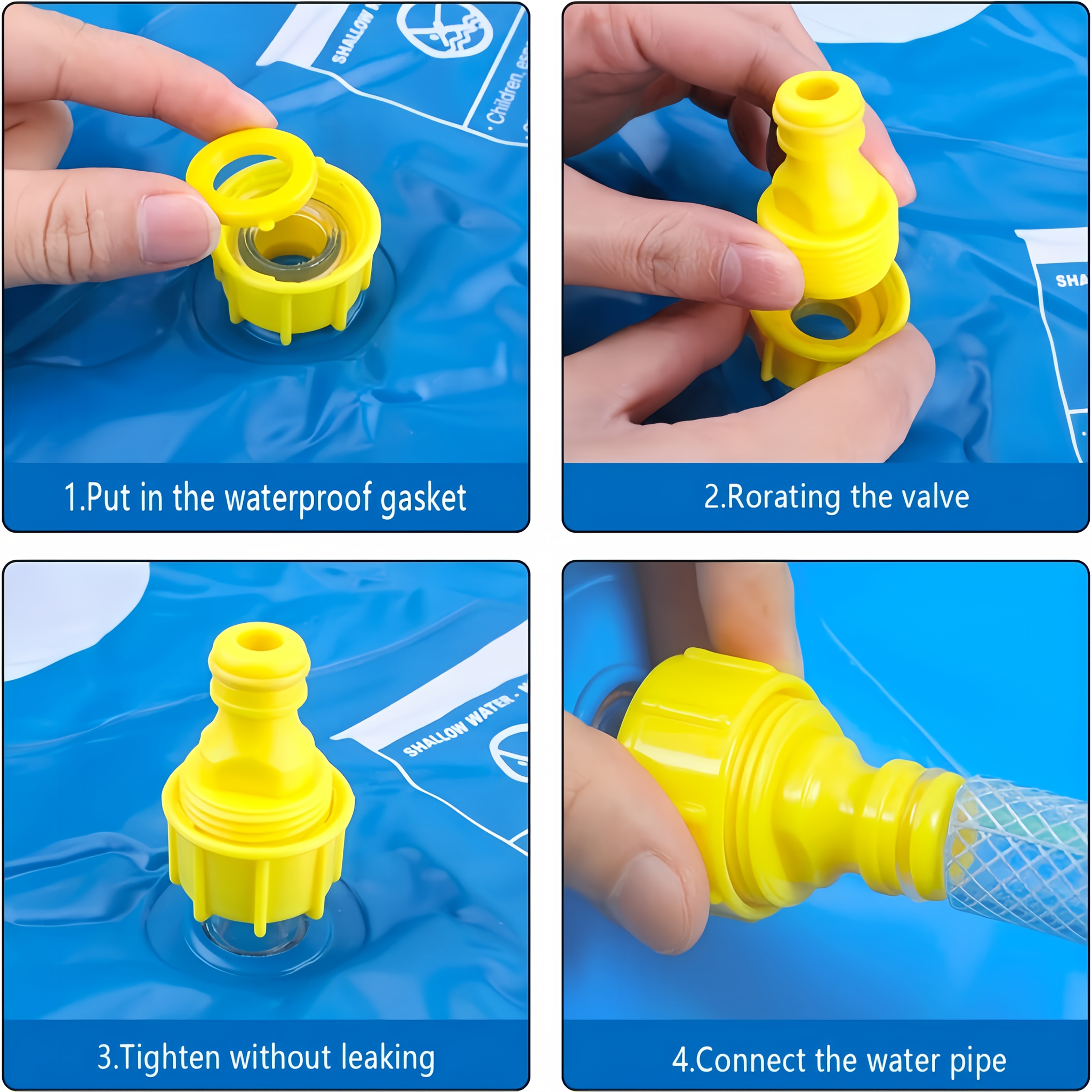 PVC Inflatable Splash Pad Spri - مراجعة Kids Outdoor Water Play وسعره