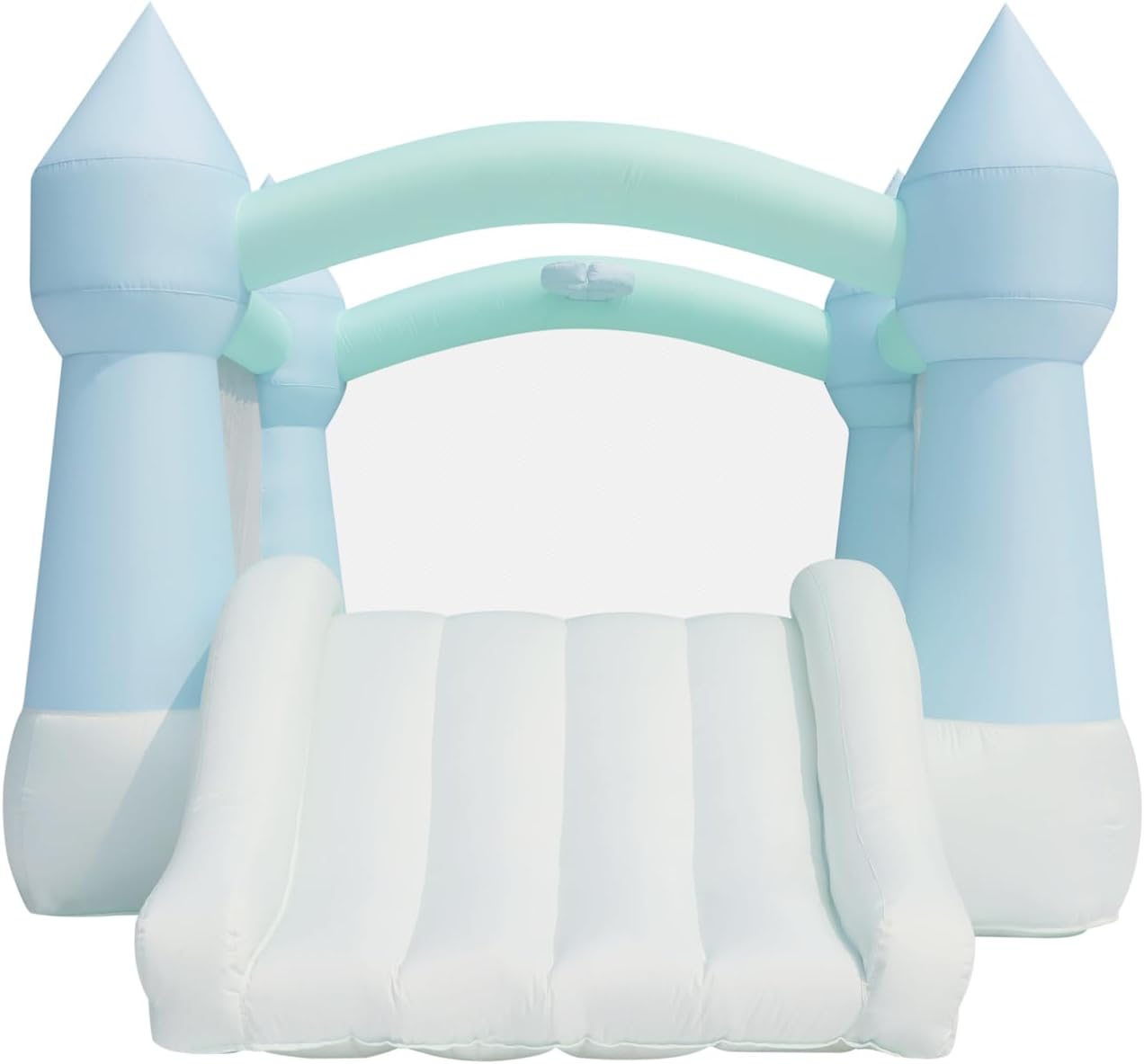 Pastel Bounce House with Slide - مراجعة Kids Outdoor Play وسعره