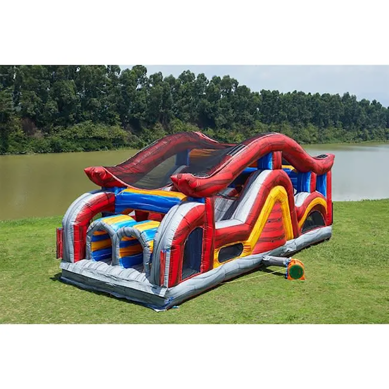 Inflatable Obstacle Course Com - مراجعة Kids Outdoor Obstacle Course Equipment وسعره