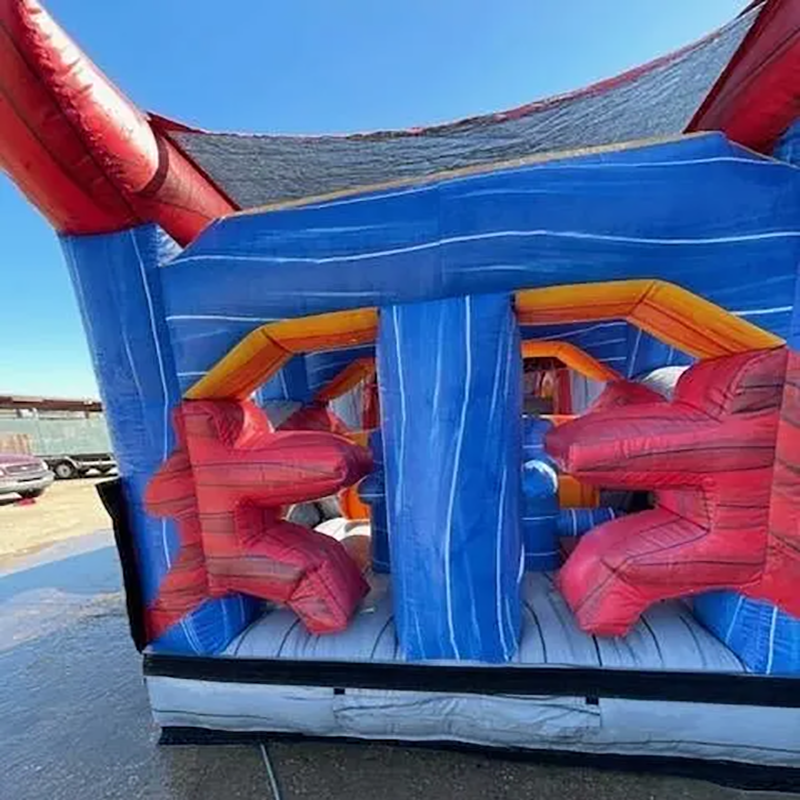 Inflatable Obstacle Course Com - مراجعة Kids Outdoor Obstacle Course Equipment وسعره