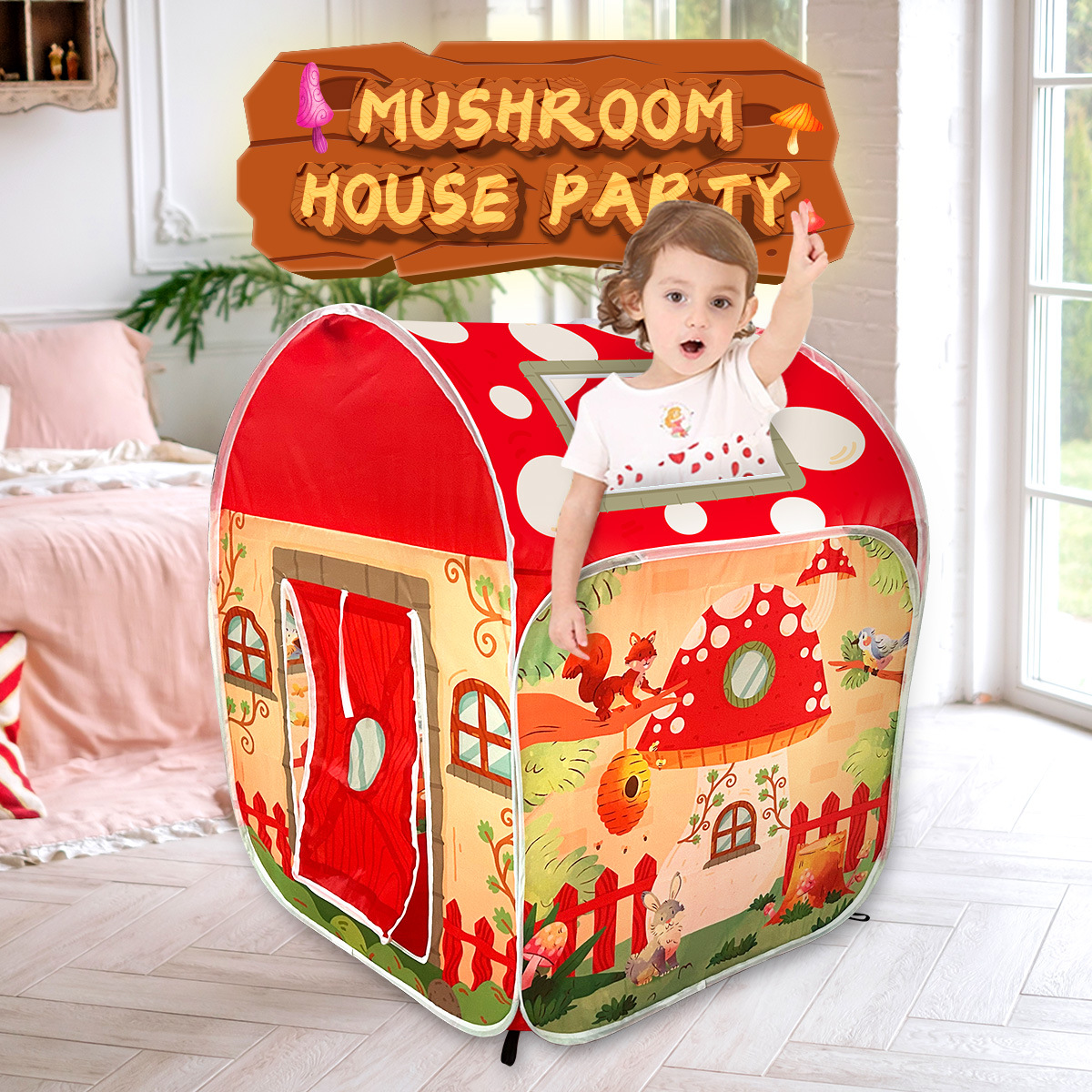 Children's Tents Baby Playgrou - مراجعة Kids Outdoor Hut وسعره
