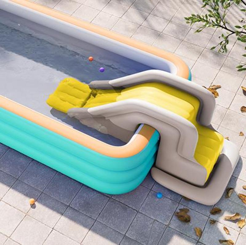 Inflatable Water Slide Kids Sw - مراجعة Kids Outdoor Water Play وسعره