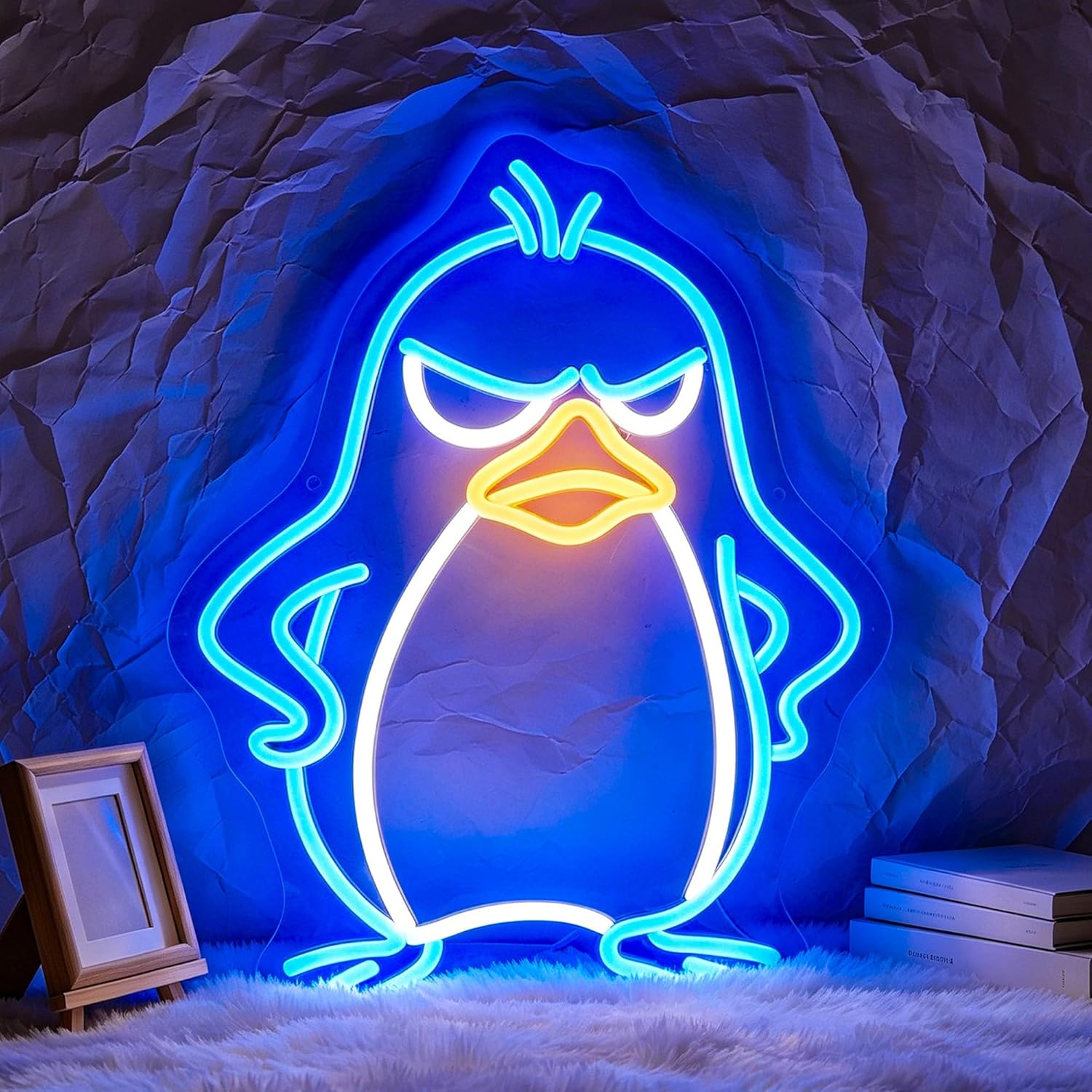 Penguin Neon Sign USB Powered  - مراجعة Kids Outdoor Zoo وسعره