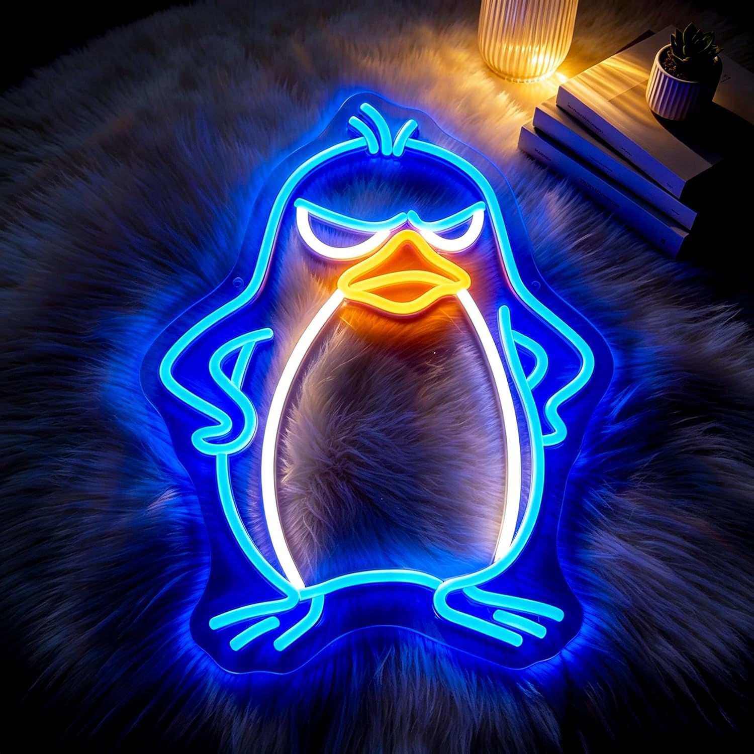 Penguin Neon Sign USB Powered  - مراجعة Kids Outdoor Zoo وسعره