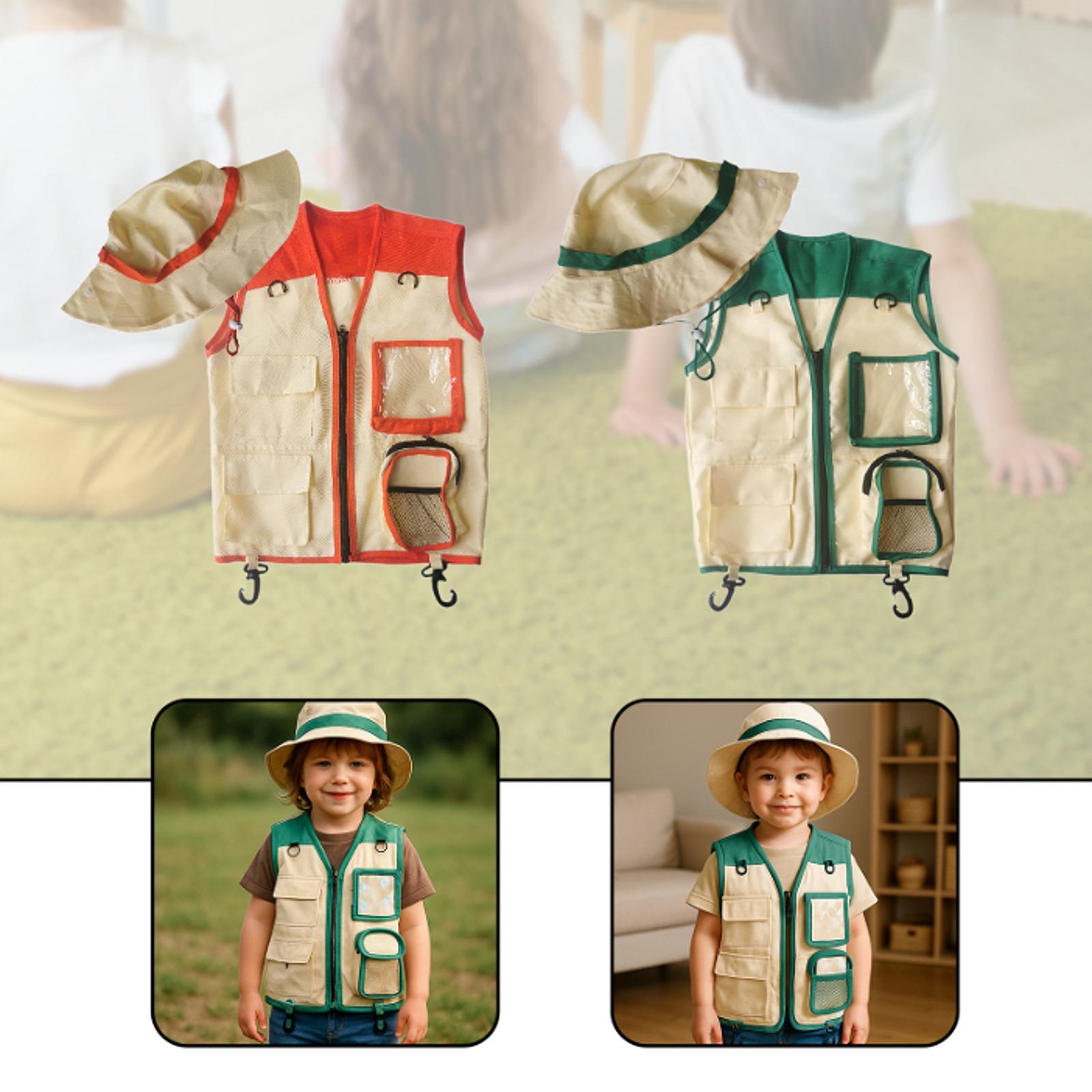 Kids Explorer Vest and Hat for - مراجعة Kids Outdoor Zoo وسعره