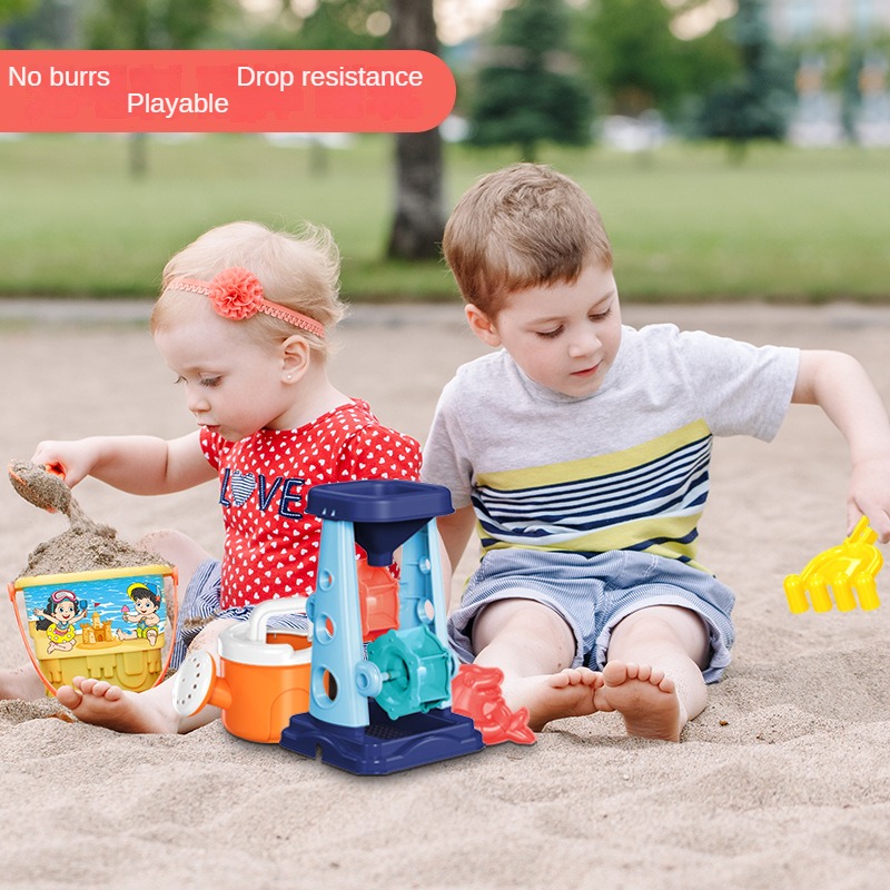 Beach Sand Play Tool Set Sand  - مراجعة Kids Outdoor Activity Toys وسعره
