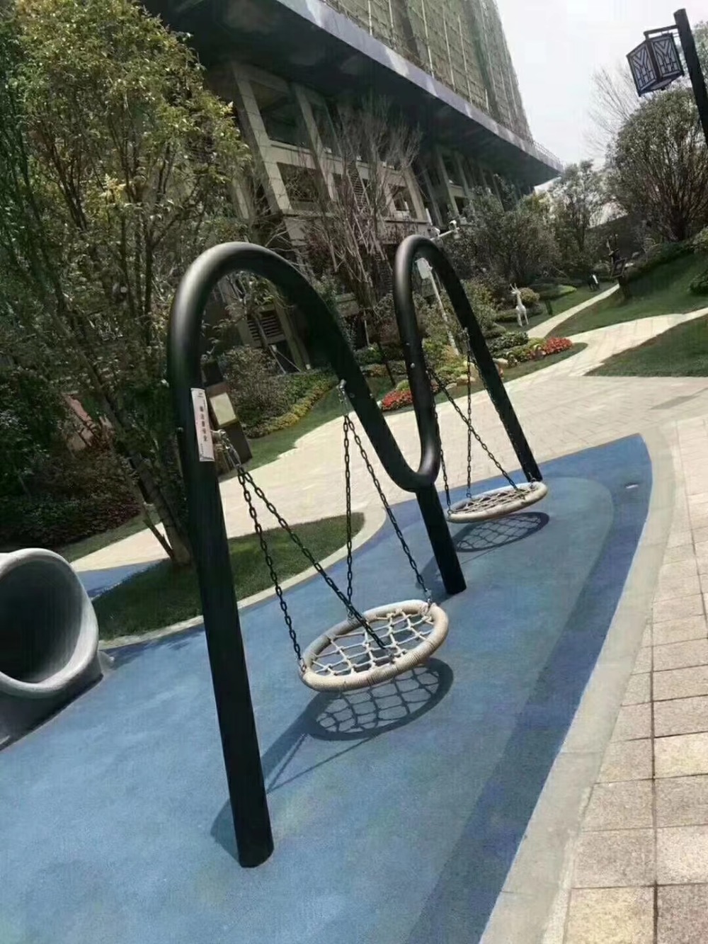 Exported to Bangladesh Patio S - مراجعة Kids Outdoor Swing Chair وسعره