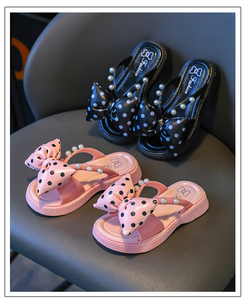 New Bowknot Kids Slides, Styli - مراجعة Kids Outdoor Gear وسعره