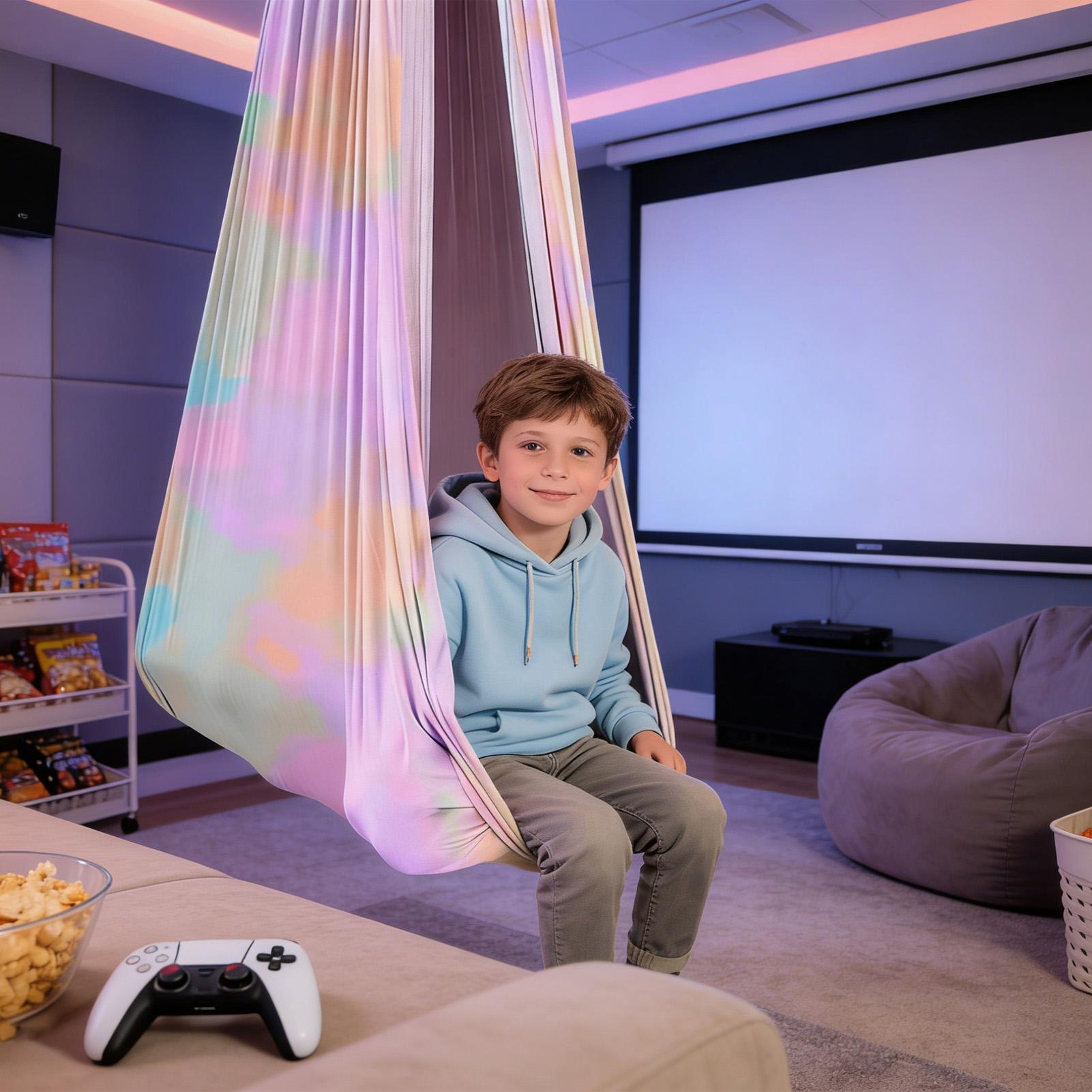 Kids Swing Strong Load-Bearing - مراجعة Kids Outdoor Hammock Swing وسعره