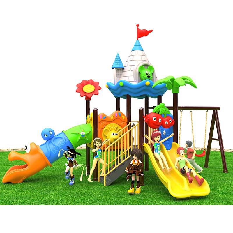Children Playground Slide with - مراجعة Kids Outdoor Swing And Slide وسعره