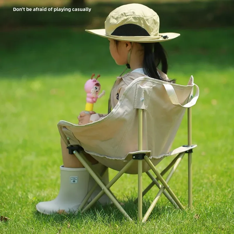 Mini Portable Folding Moon Cha - مراجعة Kids Outdoor Bean Bag Chair وسعره