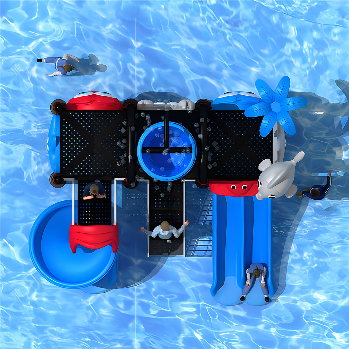 Commercial Aquatic Adventure K - مراجعة Kids Outdoor Adventure Park وسعره