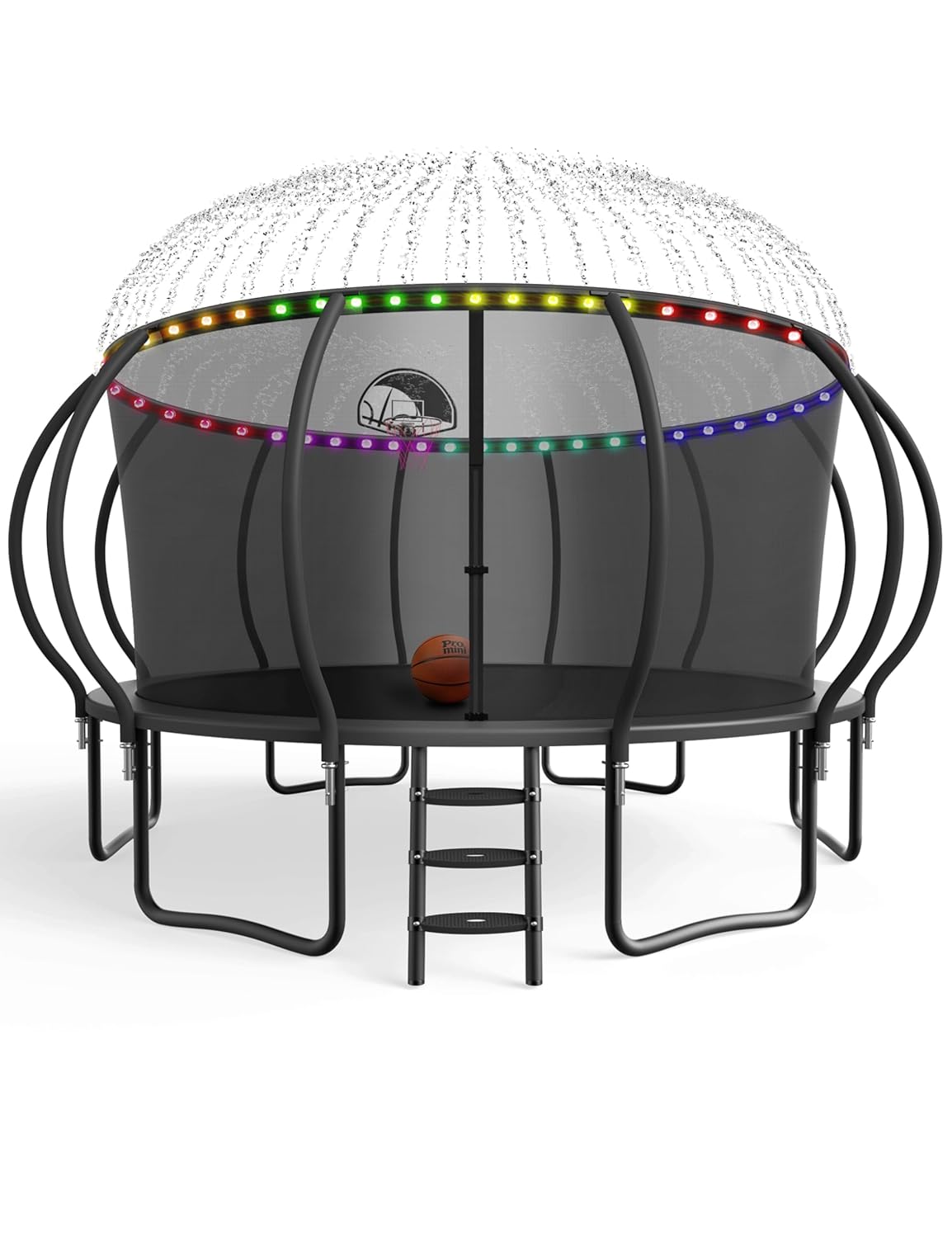 Large Outdoor Trampoline with  - مراجعة Kids Outdoor Set وسعره