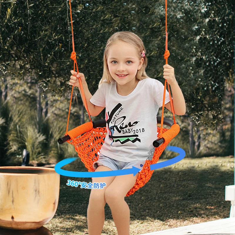 Kids Hammock Nest Swing Hand W - مراجعة Kids Outdoor Hammock Swing وسعره