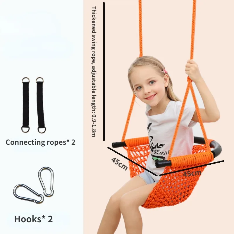 Kids Hammock Nest Swing Hand W - مراجعة Kids Outdoor Hammock Swing وسعره