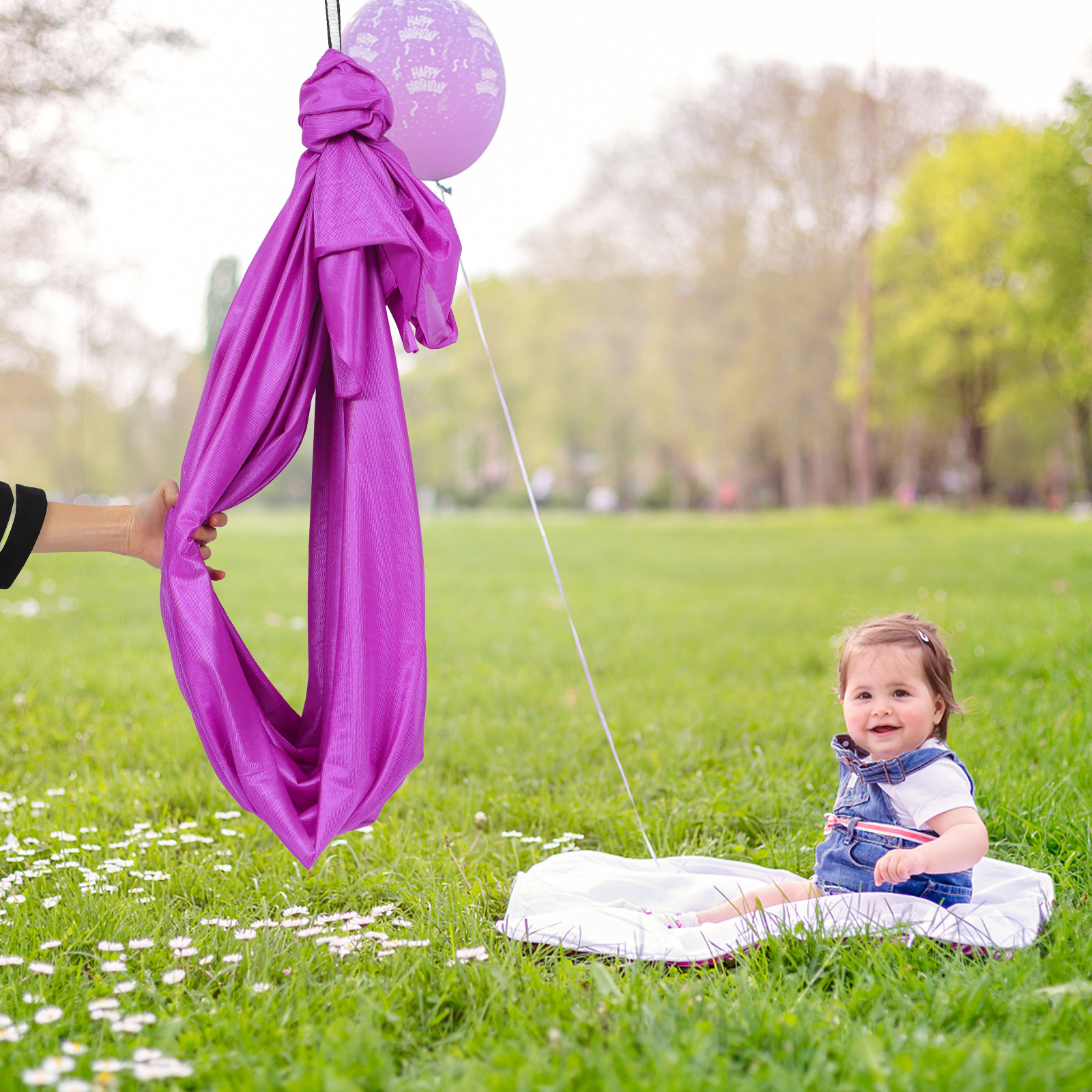 1Set Yoga Hanging Hammock High - مراجعة Kids Outdoor Hammock Swing وسعره