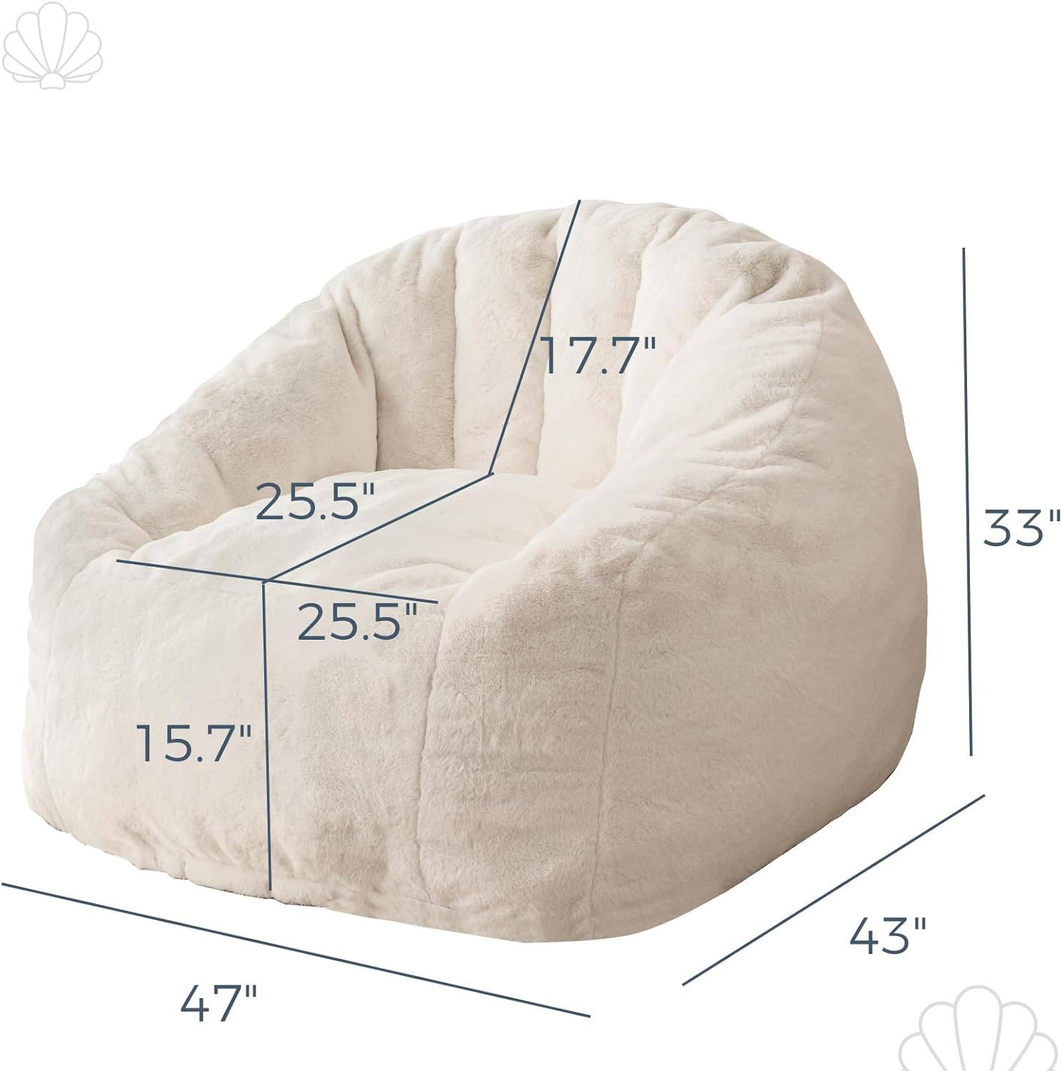 Custom Modern Style Oversized  - مراجعة Kids Outdoor Bean Bag Chair وسعره