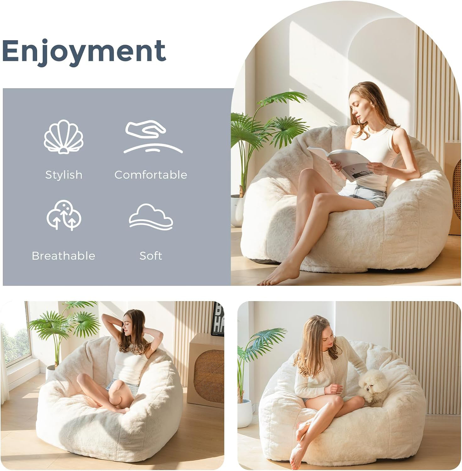 Custom Modern Style Oversized  - مراجعة Kids Outdoor Bean Bag Chair وسعره