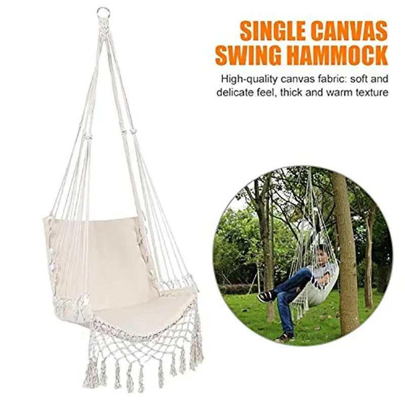 Outdoor Indoor Hammock Swing S - مراجعة Kids Outdoor Swing Chair وسعره